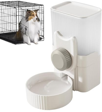 Automatic Feeder For Cage – ABS Material | Dog Cage Water Dispenser | Auto Refill Feeder | Small Animal Food Dispenser For Hedgehog, Cat, Chinchilla, Ferret, Kitten, Guinea Pig, Puppy