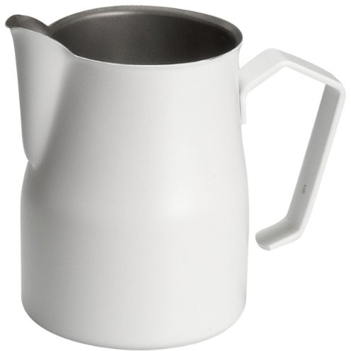 Motta Europa mjölkkanna, professionell non-stick 500 ml vit