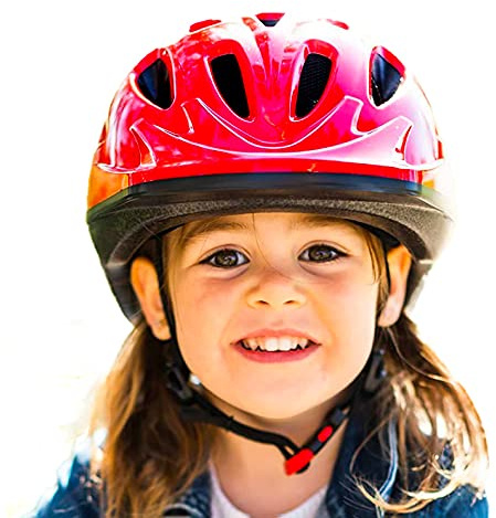 Joovy Noodle Multi-Sport Helmet XS-S, Kids Adjustable Bike Helmet, Red