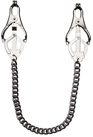BDSM Bondage Clover Clamps mit Kette Nippel Teaser Brustwarzenklemmen Nippelklammern Nippelklemmen Brustklemmen Brustklammern Nippel Brust Klammern Klemmen