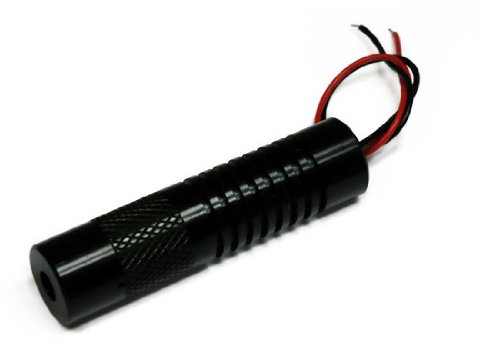 Linienlaser, grün, 532 nm, 90 °, 3 V DC, Ø16x65 mm, Laserklasse 1, Fokus einstellbar, Kabellänge 100 mm - 70104387
