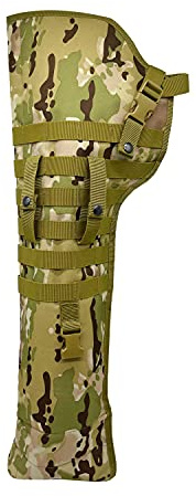 Alephnull Tactical Soft Military Rifle Scabbard Lämplig för Bärbar One-Shoulder Holster för Jaktgevär (Brunt kamoflage)