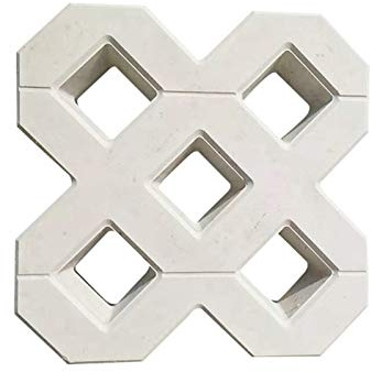 BANGHA Pflasterform DIY Square Garden Weg Beton Plastikziegelform Pflaster Propylene Pavement Walkway Garten Gebäude Zubehör Betonformen Gießform Garten (Color : 40X40CM)
