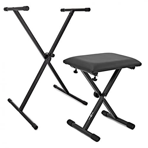 Keyboardständer und Hocker Set von Gear4music