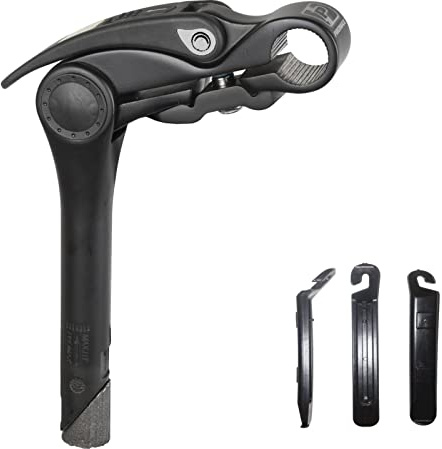 Lenkervorbau Promax Klemmung 31,8 mm Neigungswinkel verstellbar von 0° bis +70° inkl. Reifenheber