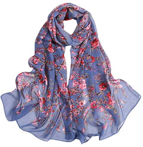 FAIRYGATE Seidenschal Damen Halstücher Damen Tuch Kopftuch Halstuch Schal Damen-Schal Tücher Damen Stola A4407
