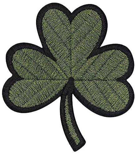 Trèfle irlandais Trèfle chanceux Irlande Brodé à Repasser ou à Coudre Patch