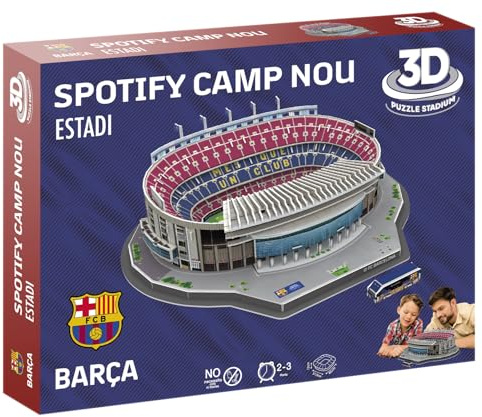 Eleven Force EF16423 Spotify Camp NOU (FC Barcelona), Sammlerstücke für Ausstellung, Geschenkidee, Spielzeug für Kinder und Erwachsene, Fußballfans