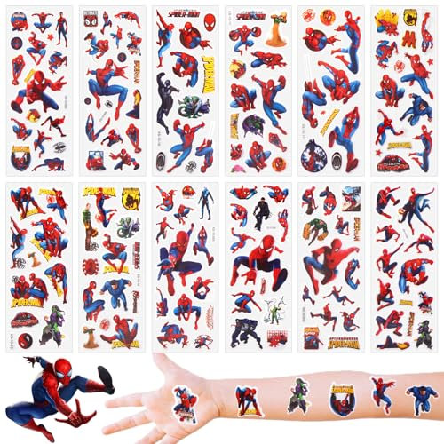 Cute Stickers, 12 Sheets 3D Cute Puffy Stickers for Children Kawaii Cartoon Animal Waterproof Vinyl for Girls Laptop Computer Guitar Phone Case Refrigerator Gifts DIY