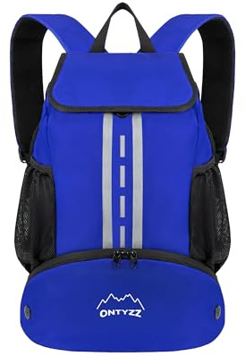ONTYZZ Wasserdicht Rucksack mit Kordelzug Sportrucksack mit Schuhfach Multifunktionaler Tagesrucksack für Gym Yoga Schwimmen Strand Tanzen Basketball Volleyball Fußball Tasche