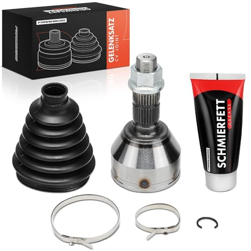 Frankberg Gelenksatz Antriebswelle Vorderachse Radseitig 13296185 | Kompatibel mit Astra J Kasten/Hatchback P10, Astra J P10, Insignia A Country Tourer G09, Astra J Caravan P10, 9-5 YS3G