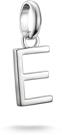 Thomas Sabo Pendentif Charm lettre E Connect argent Argent 925 Recyclé