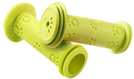 Empuñaduras de bicicleta para niños, textura antideslizante y diseños coloridos, manubrio para conducción segura, colorido