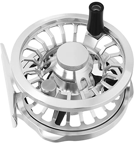generisk flugfiske hjul aluminiumlegering hög styrka lätt 3/4 flugrulle med förvaringsväska