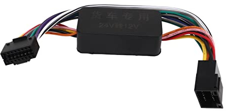 Bnineteenteam 24V to 12V High Performance Voltage Converter Transformer for Truck Car Radio LED Display