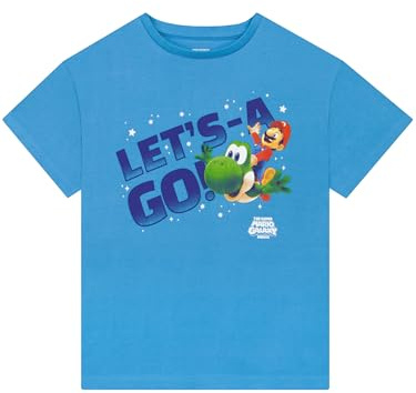 Super Mario Magliette per Bambini, Magliette Yoshi per Bambini, Abbigliamento Bambinis Ragazzi