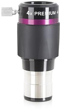Telescope Accessories, 2X/3X/4X/5X Extender Barlow Apocromatismo Lente Barlow De 4 Elementos For Oculares De 1,25,for Parts(4X)