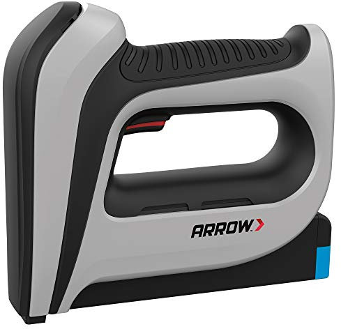 Arrow T50DCD Heavy Duty Cordless Electric Staple Gun, Battery Powered Stapler for Upholstery, Furniture, Office, Decorating, Fits 1/4, 5/16”, 3/8, or 1/2 Staples