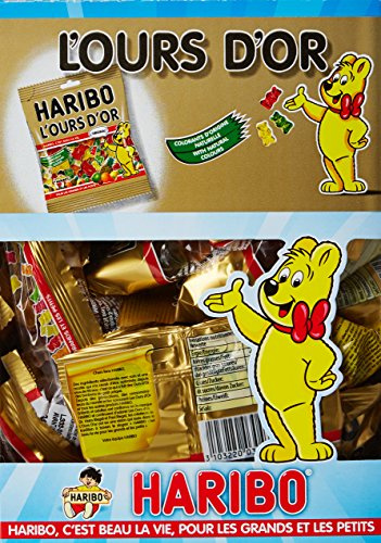 Haribo Bonbon Gélifié l'Ours d'Or 40 g x 30 Sachets