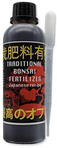 R&R SHOP Traditional Japanese Bonsai Fertilizer - Liquid Bonsai Fertilizer with Dropper 2 ml - 250 ml
