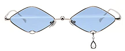 ShFhhwrl Klassisch Sonnenbrille Einzigartige Polarisierte Sonnenbrille Mode Kristall Anhänger Tönung Tear Drop Sonnenbrille Uv400