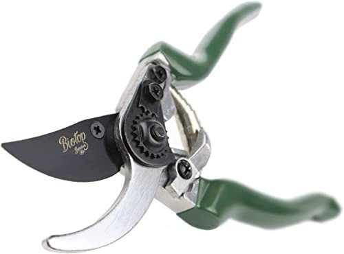 Forbici da potatura universale - Strumento professionale da giardinaggio - Forbice a mano ideale per piante, fiori, giardino e orto - taglio massimo 18 mm con ammortizzatore - Biotop