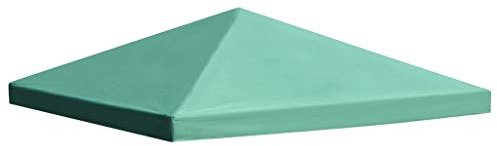 Tidyard Pavillondach 3 x 3 m | Ersatzdach mit PVC-Beschichtung | Wasserdicht Pavillonabdeckung 310 g/m? | für Pavillon Faltpavillon Gartenpavillon Festzelt