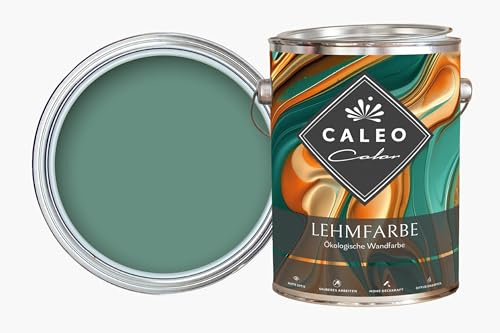 Caleo Color Lehmfarbe ELBLING 0,15 Liter - ökologische Wandfarbe für Wohnzimmer und Co. - hoch deckend, tropffrei, geruchsneutral