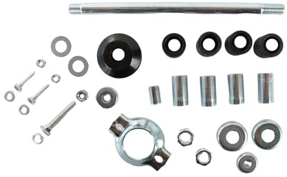 Motorlager, Schwingenlager Set für Simson S50, S51, S53, S70, S83, Polyamid Lagerbuchse, Buchse Gummi