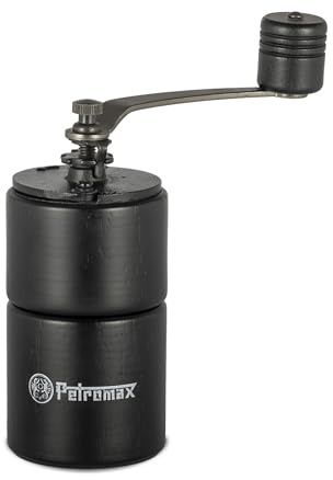 Petromax Handkaffeemühle Mahlwerk aus Gusseisen Mahlgrad einstellbar in 5 Stufen