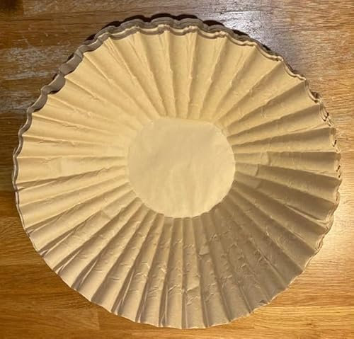 Lot de 50 filtres à café marron non blanchi pour machine à café Bravilor B10 – Filtres à café de qualité supérieure pour une extraction et un arôme supérieurs (437 mm x 152 mm)