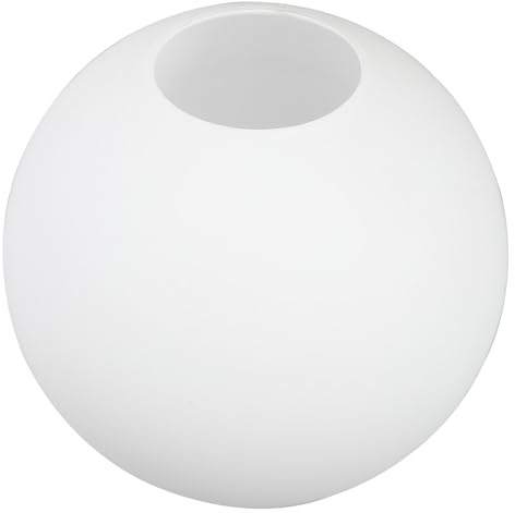 DOITOOL Frosted Glass Lampshade 5.91 Inch Milk White Globe Shade Replacement Ceiling Light Cover for Indoor Lighting Fixtures
