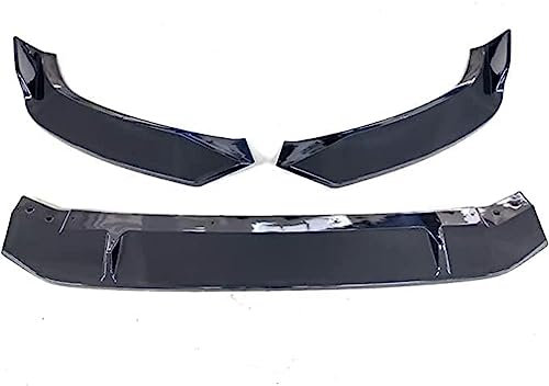 GaRcan Auto Frontstoßstange Spoiler für Audi A4 B9 Limousine 2017 2018, Frontspoiler Spoilerlippe Splitter Diffusor Lippe Stoßstangen Protector Zubehör