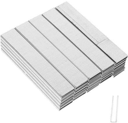 HOLIDYOYO Clous Longs Pour Bois Agrafes Pour Clôture Clous Agrafes Agrafeuse Robuste Cloueuse De Finition Pneumatique