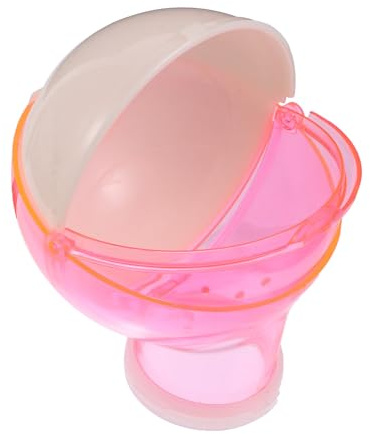 Angoily Hamster Sandbad Leicht Langlebig Sandbad Box für Hamster Gerbil Mäuse Kleintiere Kompakt Praktisch Badebecken für Kleine Räume Badmöbel Badezimmer Zubehör