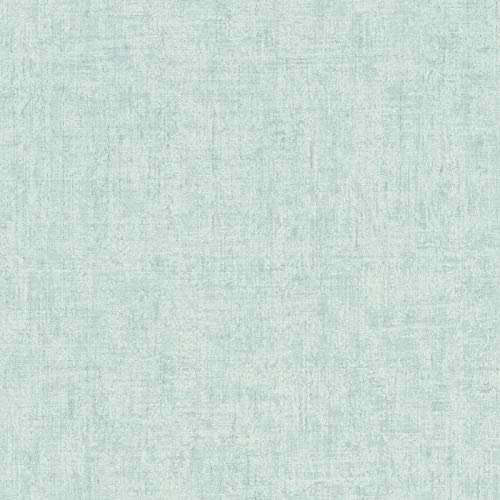 BRICOFLOR Papier peint intissé | Papier peint uni - Papier peint chambre, Tapisserie chambre adulte - Bleu | Taille 10,05 x 0,53 m = 5.33 m² BR373345P530GRY