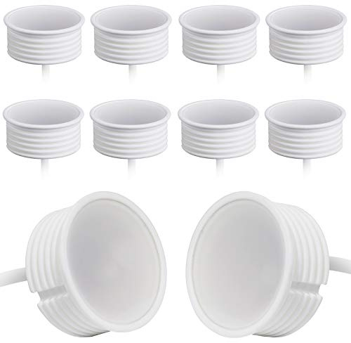 YanFeiYit 10x LED Spot Modul 230V 5 Watt Ø50mm Keramik Dimmbar für Einbaustrahler Einbauleuchten 22mm flach Ersatz für GU10 MR16 Leuchtmittel | Neutralweiß 4000K