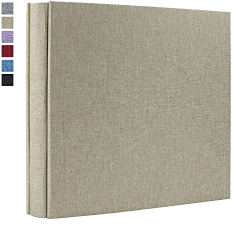 Vienrose Einsteck-Fotoalbum 10x15 Fotobuch mit 600 Schwarze Seiten Groß Kapazität Fotoalben für Valentinstag Hochzeit Weihnachten Geburtstag