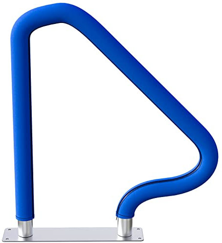 Frantie Swimming Pool Handrail Cover, 10 Feet Zipper Resistant Rail Grip for Swimming Pool Hand Railing Cover (Royal Blue)