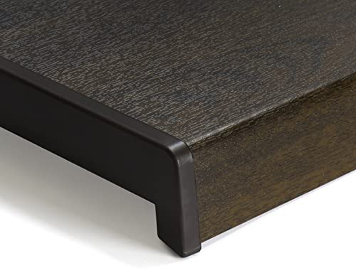 Seiletech.de FENSTERBANK PVC – 20 cm x 120 cm – Nuss – Fensterbrett – für den Innenbereich – Innenfensterbank – Innen – Meterware – Wohnzimmer – Deko – Kunststoff