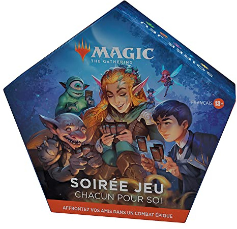 Magic The Gathering Spieleabend: Jedes für Sich 2022 Fantastisches Kartenspiel für 2 bis 5 Spieler – Exklusiv von Amazon (französische Version)