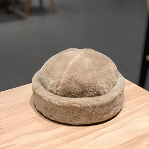 Damen Herren Wintermütze Design weicher Hut Damen Warmer plüschhut Winter Herbst melonenhut Aunty