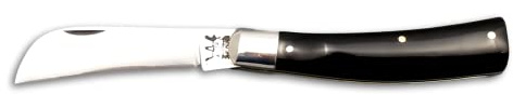 DUE BUOI RONCOLA INNESTO 260C PLUS - MANICO CORNO - LAMA ACCIAIO AD ALTO TENORE DI CARBONIO