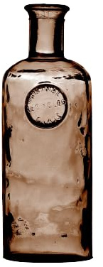 Natural Living Adele Bottle VASE 1.7 L Amber Recycled Glass D13 x H27cm