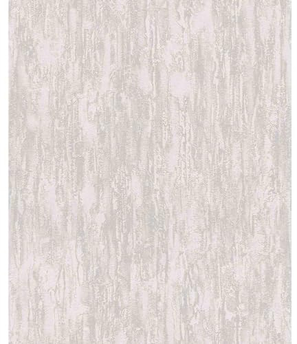Erismann Finesse 10226-38 Papel pintado no tejido, piedra y hormigón, 0,53 x 10,05 m, gris, salón, pasillo, oficina, cocina, sala de estar