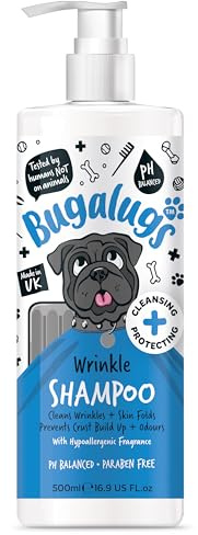 Bugalugs Shampoo für Hunde mit Falten für optimale Pflege Bulldoggen