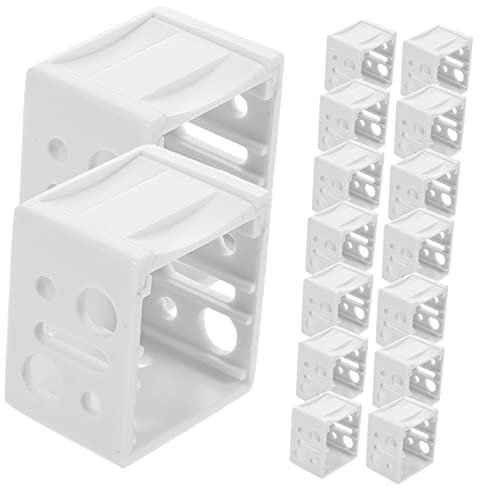 TOPBATHY 30St Fensterschienenhalter gardinenstange halterung gardinen halterung Stangenhalter für Vorhang blind Mini-Rollo-Halterungen Kopfschienenhalter für Jalousien kabellos Zubehör Abs