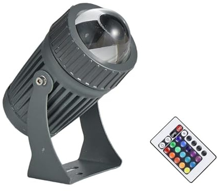 Proiettori A LED Da 10 W - Faretti A Fascio LED Per Esterni, Proiettore A Fascio Stretto, Faretti A Fascio LED Per Esterni Impermeabili IP68, Luci Con Angolo Del Fascio Regolabile ( Color : Rgbw+remot