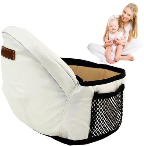 Jvjggag Babytrage mit Hüftsitz, Babytrage für Kleinkinder, multifunktionale Babytrage, Hüftsitz für 3–36 Monate, 6-in-1 Tragemöglichkeiten, alle Jahreszeiten