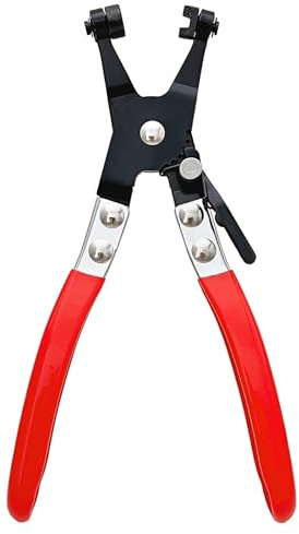 Schlauchschellenzange, Schellenwerkzeug mit drehbarem Flachband zum Entfernen und Anbringen von Ring- oder Flachschlauchschellen